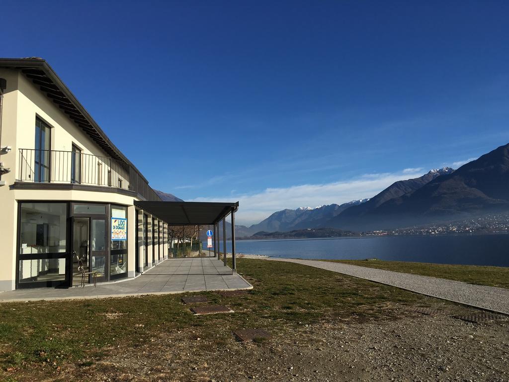Lake Como Beach Hostel Domaso Dış mekan fotoğraf